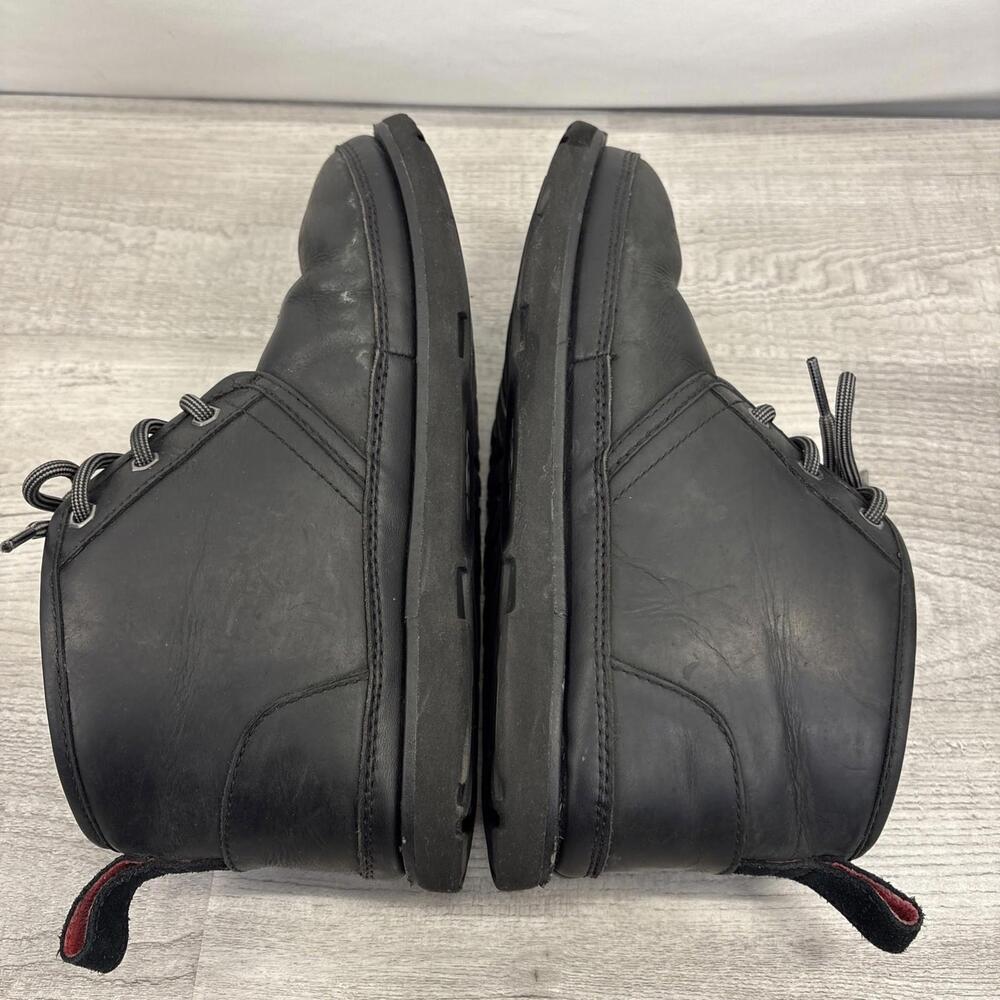 UGG Neumel Weather II Waterproof Black Leather Chukka Boots Size US 11 Men - Picture 11 of 16
